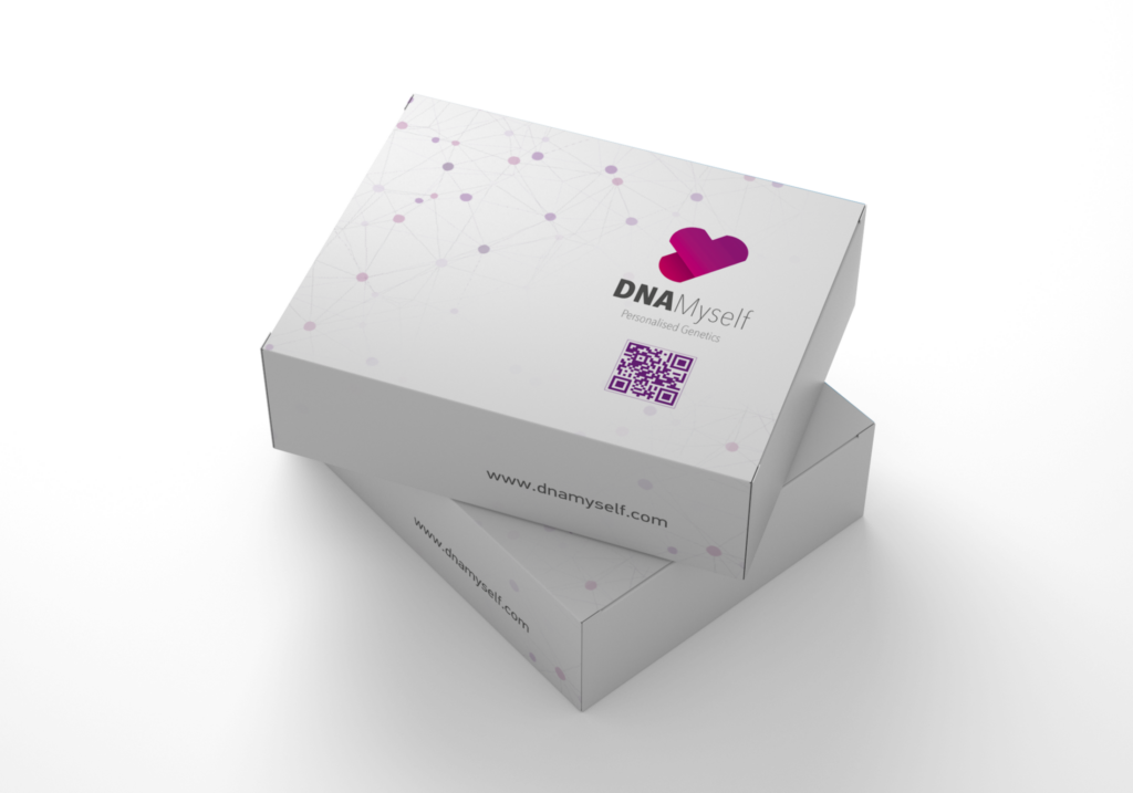 DNA test kit box
